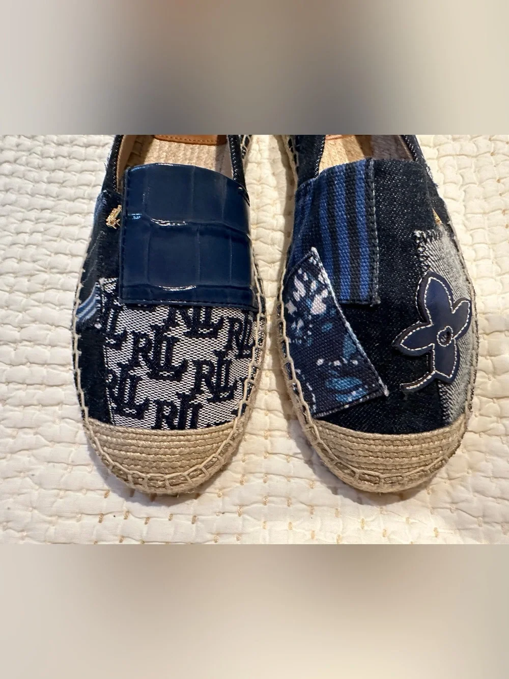 LAUREN Ralph Lauren Cameryn Espadrille Blue